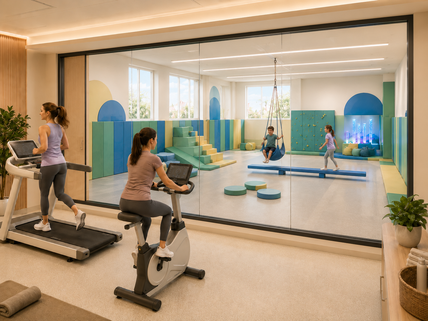 Concept rendering: Family Wellness, Respite & Support Center